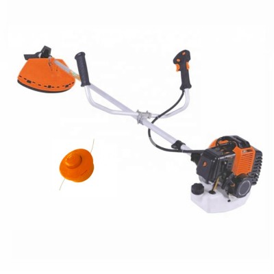 33cc  gasoline brush cutter with CE and 2 stroke home use grass trimmer